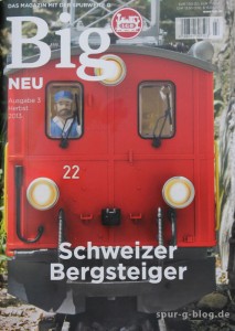 Die Herbst-Ausgabe des BIG-Magazin ist erhältlich - Quelle: Spur-G-Blog [b]