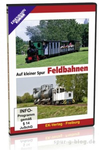 Die neue DVD über Feldbahnen ist jetzt im Handel - Quelle: Eisenbahn Kurier Verlag [b]