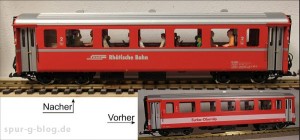 Der Beschriftungsbogen wertet den RhB-Einheitswagen II au - Quelle: Tröger [b]