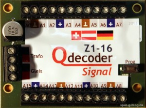 Ein Spezialist für Lichtsignale - der Qdecoder Z1-16 - Quelle: Spur-G-Blog [b]