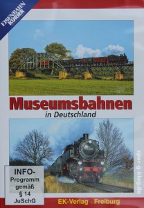 Seit kurzem im Handel: Die DVD "Museumsbahnen in Deutschland" - Quelle: Spur-G-Blog [b]