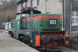 Einst innovative Antriebstechnik – heute ein Stück Eisenbahn- und Regionalgeschichte Quelle: Stiftung Eisenbahnmuseum Bochum [b]