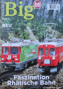 Die neue Ausgabe des LGB BIG Magazins ist im Handel - Quelle: Spur-G-Blog [b]