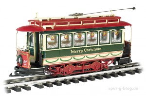 Auch dieses Jahr wird Bachmann Trains einen Weihnachtswagen für Sammler anbieten - Quelle: Bachmann Trains [b]
