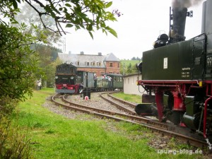 Am nächsten Wochende rollen wieder die Museumszüge in Schönheide - Quelle: Museumseisenbahn Schönheide / Kapplick [b]