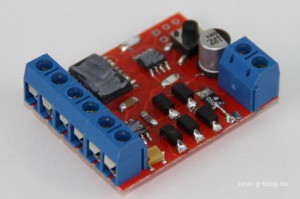 Der BK-DEC-MIG4H hat vier Ausgänge und kann als Schalt- oder Lichtdecoder benutzt werden - Quelle: Spur-G-Blog [b]