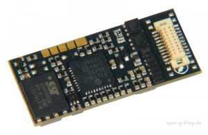 Der neue Miniatur-Sounddecoder von ZIMO mit Next-18-Schnittstelle - Quelle: ZIMO [b]