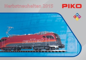 Der Flyer zu den PIKO Herbstneuheiten ist absofort erhältlich - Quelle: PIKO Spielwaren GmbH 