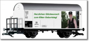 Güterwagen, Taurus oder Container: Jetzt kann sich jeder Gartenbahner seine Traumbedruckung bei PIKO realisieren - Quelle: Spur-G-Blog [b]