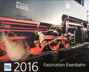 Der neue Kalender 2016 ist jetzt über den Buchhandel erhältlich - Quelle: Spur-G-Blog [b]