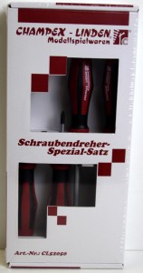 Wer heute kein Glück hat kann das praktische Schraubendreher-Set auch für 18 Euro bei Champex-Linden kaufen - Quelle: Spur-G-Blog [b]