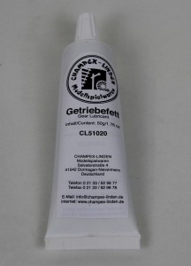 Neu: Das Getriebefett von Champex-Linden - Quelle: Spur-G-Blog [b]