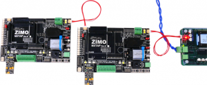 In Reihe lassen sich mit dem MXTAPV sogar mehrere Decoder gleichzeitig modifizieren - Quelle: ZIMO [b]