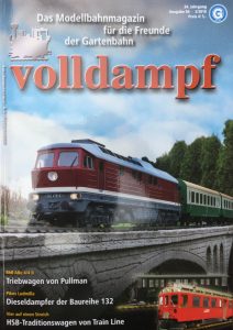 Die Ausgabe 2/2016 des Magazins "volldampf" ist jetzt erhältlich - Quelle: Spur-G-Blog [b]