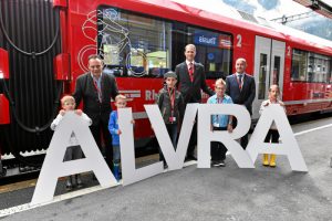 Die neuen RhB Gliederzuege erhalten den Namen ALVRA - Quelle: Rhätische Bahn / swiss-image.ch/Photo by Michael Buholzer