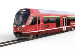 So sollen die neuen RhB Züge aussehen - Quelle: Rhätische Bahn