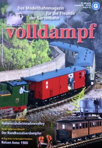 Die Ausgabe 3/2016 des Magazins "volldampf" ist jetzt erhältlich - Quelle: Spur-G-Blog [b]