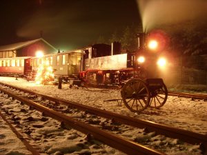 Adeventsfahrten in Schönheide - Quelle: M. Kapplick / Museumsbahn Schänheide [b]