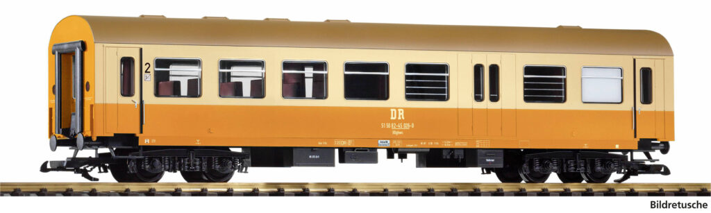 PIKO G-Rekowagen Städte-Express 2. Kl. mit Gepäckabteil