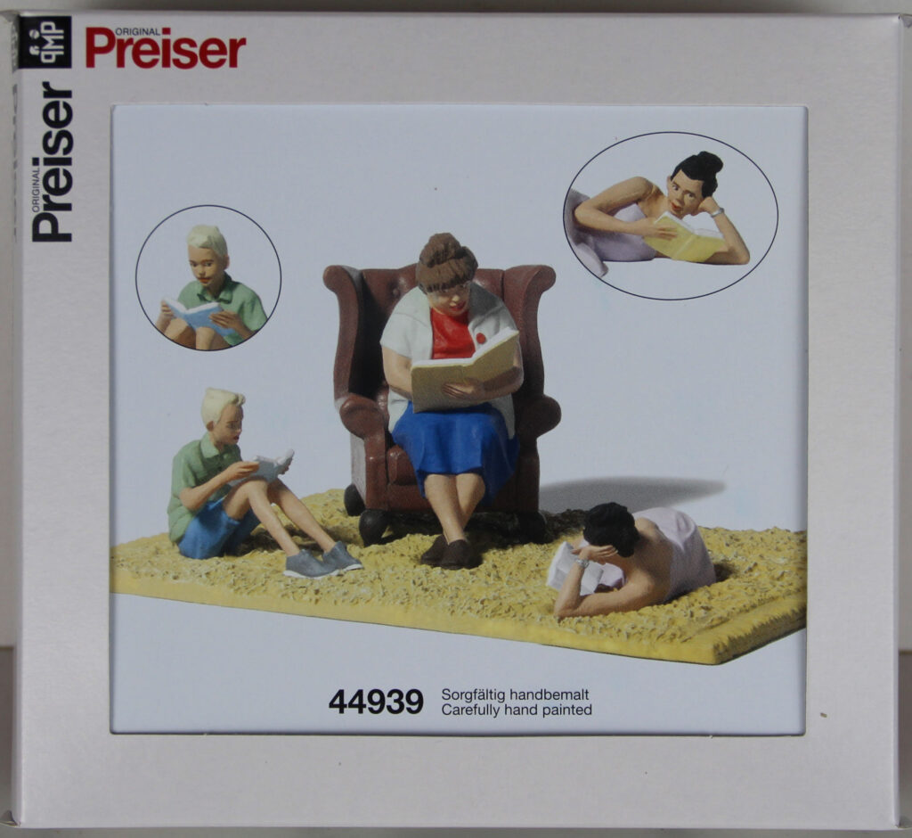 Preiser Figuren "Lesefieber"
