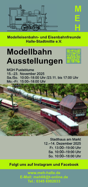 Flyer MEH Halle/Saale