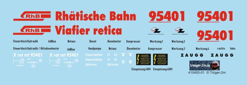 Tröger 2m Schneefräse