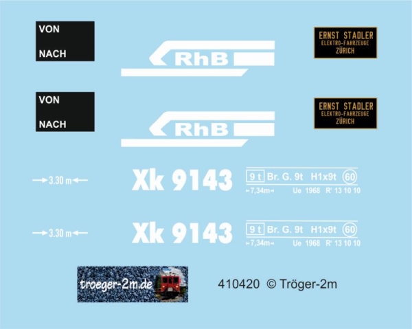 Tröger 2m Schneepflug