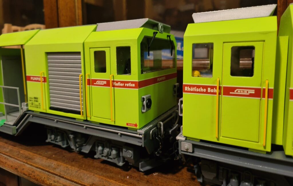 GICOmodel Italia - Xm 2/4 RhB Vereina Rettungszug