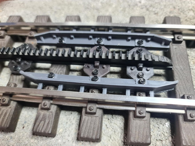 Train.li - Radlenker für Zahnradstangen (LEBU Schwellensystem)