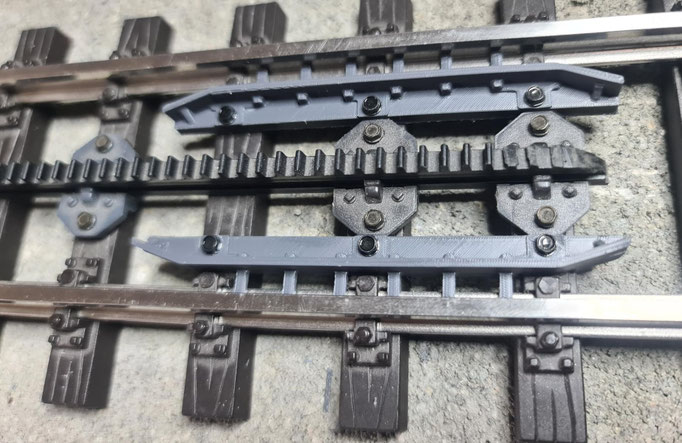 Train.li - Radlenker für Zahnradstangen (Train.Li Schwellensystem)