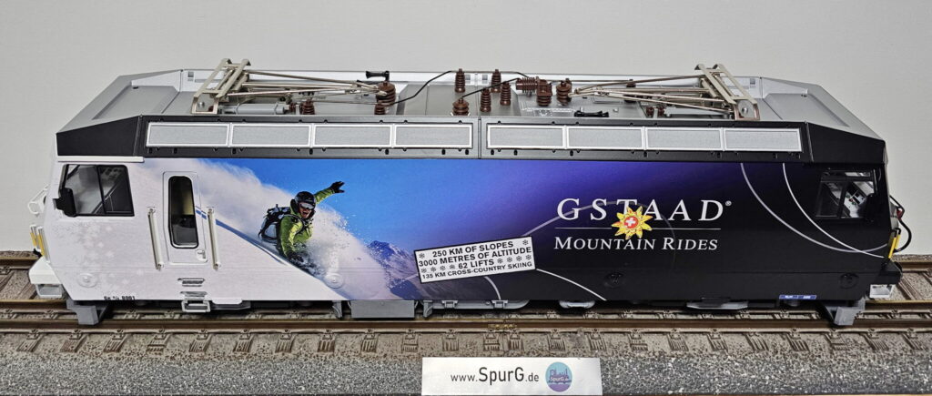 Trainmen.fun MOB Ge 4/4 III #8001 Gstaad Mountain Rides