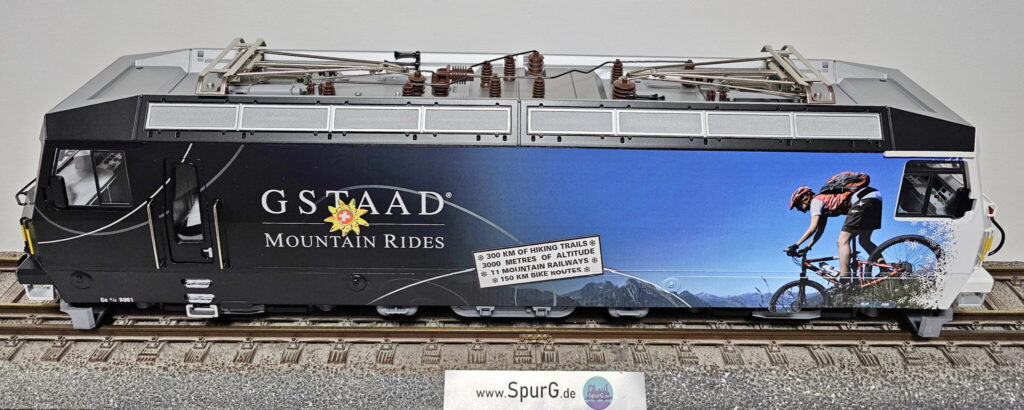 Trainmen.fun MOB Ge 4/4 III #8001 Gstaad Mountain Rides