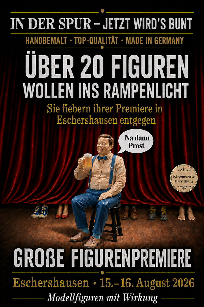In Der Spur: Ankündigung Figuren