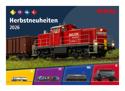 PIKO Herbstneuheiten 2026